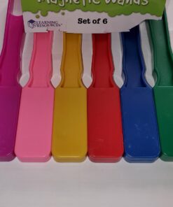 Learning Resources Magnetic Wands - 6 Pieces, Ages 3+, Educational Learning Kits, Science Experiment Tools, Preschool Learning Toys, Homeschool Supplies,Back to School Supplies,Teacher Supplies 17 71fqcCy8GWL