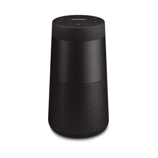 Bose SoundLink Revolve (Series II) Portable Bluetooth Speaker – Wireless Water-Resistant Speaker with 360° Sound, Black