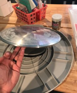 Innovative Sugarworks Turntable Expander for Rotating Cake Decorating Stand, Expands from 12" to 20", Light Gray 11 71fsZhc MlL