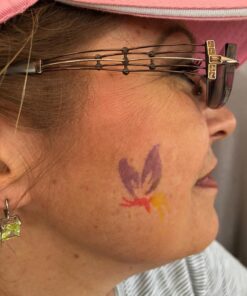 Face Paint Stencil Stickers for Painting Kit (104 Pieces) Thick Tattoo Stencil - Soft, Pliable and Easy to Stick Down and Reuse - Great for Birthdays, Sleepovers, School Carnivals, or Fundraisers 36 71fsetPoz8L