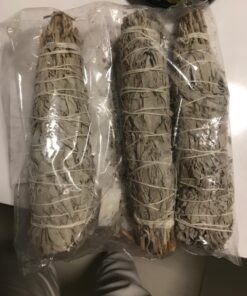 Alternative Imagination Premium California White Sage Smudge Sticks (9 Inch), 3 Pack, Packaged in USA Large 26 71ftBqTj6UL