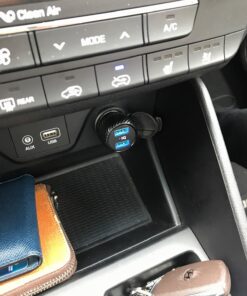 Anker 24W 4.8A Car Charger, 2-Port Ultra-Compact PowerDrive 2 Elite with PowerIQ Technology and LED for iPhone XS/Max/XR/X/8/7/6/Plus, iPad Pro/Air/Mini, Galaxy Note/S Series, LG, Nexus, HTC, and More Black 75 71fuI40n8vL