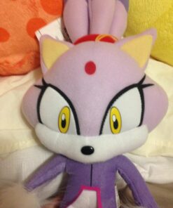 Great Eastern GE-52636 Sonic The Hedgehog 14" Blaze The Cat Stuffed Plush 37 71fuPCisc6L 1