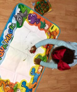Kids Toys Water Doodle Mat: Dinosaur Painting Coloring Pad for Toddlers 1-3 - Aqua Magic Drawing Board for 2 3 4 Year Old Toddler Arts and Crafts Christmas Birthday Gifts for Girls Boys Age 2-4 3-5 36 71fv1s7Oy2L