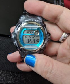 Casio 2018 BG-169R-8CR Watch Watch Baby-G Whale Clear Gray 32 71fvcE9DGsL