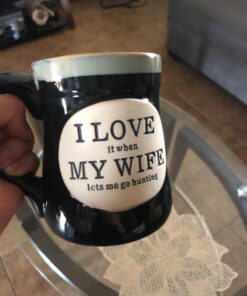 1 X Love it When my Wife Lets Me go Hunting Coffee Tea Mug Cup 18oz Gift Box 7 71fvjrxQa9L