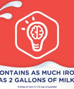 Enfagrow PREMIUM Toddler Nutritional Drink, Natural Milk Flavor, Omega-3 DHA for Brain Support, Prebiotics & Vitamins for Immune Health, Non-GMO, Powder Can, 32 Oz 32oz Can 19 71fx 3PgTML