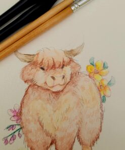 Canson XL Watercolor Pads, 9 In. x 12 In., Pad Of 30 (100510941) (98773) 9x12 Fold Over 44 71g F9sNVyL