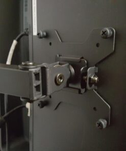 WALI Free Standing Dual LCD Monitor Fully Adjustable Desk Mount Fits 2 Screens up to 27 inch, 22 lbs. Weight Capacity per Arm, with Grommet Base (MF002), Black 40 71g06RzkhL