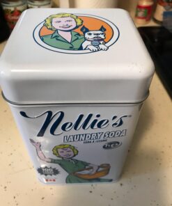 Nellie's Laundry Soda - Concentrated Laundry Detergent Powder - 100 Loads - Eco-Friendly, Vegan, Hypoallergenic, Fragrance-Free, and Non-Toxic Formula Fragrance Free 3.3 Pound (Pack of 1) 40 71g0Tg9nIrL