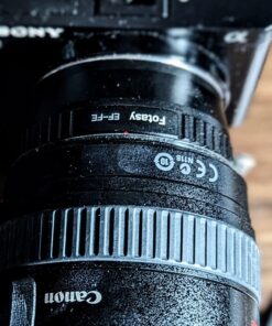 Fotasy Manual EF EFS Lens to E Mount Adapter, EF E Mount, EF Adapter to E Mount, Adapter for Cannon EF lense, Compatible with Sony a7 a7r a7s a7 II III IV a9 a9II a7c aplha 1 a6600 a6500 a6400 a6300 Canon EF - E-Mount 36 71g0Y2ROpuL
