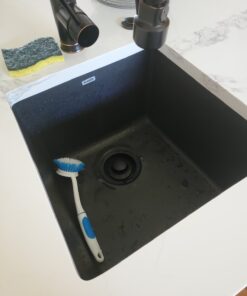 Keeney Manufacturing K5417BLK Garbage Disposal Flange and Stopper, Black 23 71g1Mgmz23L