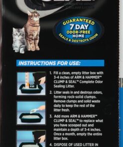 Arm & Hammer Clump & Seal Cat Litter, Fresh Home Scent 28lb 28-lb 34 71g2Pkjx2GL