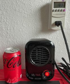 Lasko MyHeat Personal Mini Space Heater for Home with Single Speed, 6 Inches, Black, 200W, 100 33 71g2Vss7KvL