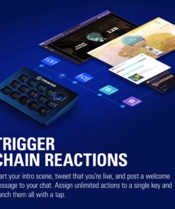 Elgato Stream Deck Classic - Live production controller with 15 customizable LCD keys and adjustable stand, trigger actions in OBS Studio, Streamlabs, Twitch, YouTube and more, works with PC/Mac 39 71g2fMnefyL