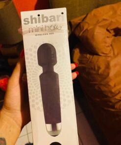 Shibari Mini Halo Vibrator, Wand Massager Vibe, Cordless, Quiet, High Power & Waterproof, Vibration Clitoris Stimulation, Adult Sex Toys, Personal Vibrator for Women, Sex Vibrators (Black) Black 34 71g3jy6ZGfL