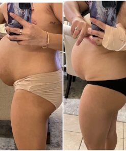 Waist Trimmer Belt-Postpartum Postnatal Recoery Support Girdle Belt Post Pregnancy After Birth Special Belly,Lost Weight Slimming Belt, Tummy Trimer Band Abdomen Abdominal Binder Belly Medium : 35"Length*9"Width Black 51 71g511rJAfL