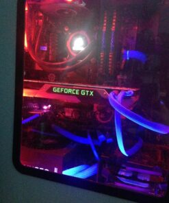 NZXT CB-LED20-RD 2-Metres Light Sensitivity Sleeved LED Kit (Red) Red 52 71g5EGDAKXL