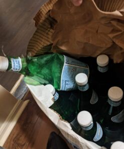 S.Pellegrino Sparkling Natural Mineral Water, 33.8 fl oz. Plastic Bottles (Pack of 12) Sparkling water 33.81 Fl Oz (Pack of 12) 35 71g5Kf7xmSL