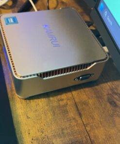 KAMRUI GK3 Plus Mini PC 16GB RAM 512GB M.2 SSD, Intel 12th Alder Lake N95 (up to 3.4GHz) Micro PC, 2.5''SSD, Gigabit Ethernet, 4K UHD, WiFi, BT, VESA/Home/Business Mini Desktop Computer 16GB+512GB/Intel Alder Lake N95 56 71g5eErULFL