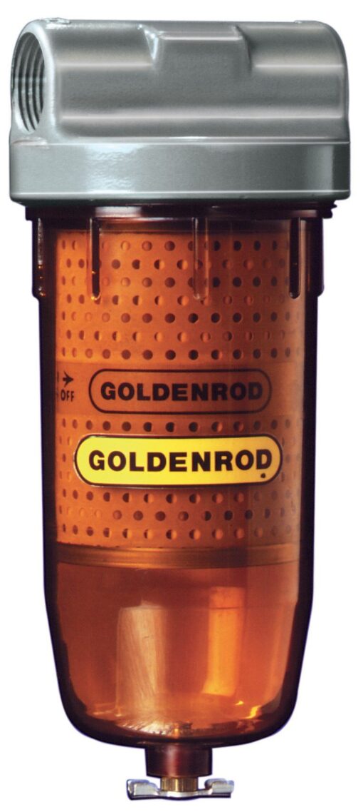 Goldenrod 495 Shock & Weather Resistant Fuel Filter