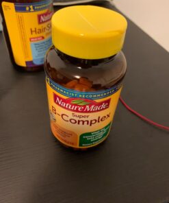 Nature Made Super B Complex with Vitamin C and Folic Acid, Dietary Supplement for Immune Support, 140 Tablets, 140 Day Supply 140 Count 48 71g89xr53uL