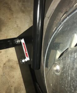 Extreme Max 5001.5010 Motorcycle Wheel Chock, Black Standard 64 71g9RhFLAgL