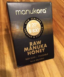 Manukora Raw Manuka Honey, MGO 850+ from New Zealand, Non-GMO, Monofloral, Traceable from Hive to Hand, Daily Digestive & Immune Support - 250g (8.82 Oz) 8.82 Ounce (Pack of 1) 60 71g9vLrGmL