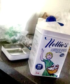 Nellie's Laundry Soda - Concentrated Laundry Detergent Powder - 100 Loads - Eco-Friendly, Vegan, Hypoallergenic, Fragrance-Free, and Non-Toxic Formula Fragrance Free 3.3 Pound (Pack of 1) 37 71gA09WQiLL