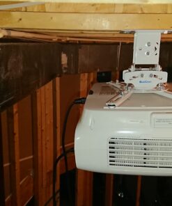 QualGear PRB-717-Wht Ceiling Mount Projector Accessory White Mount 45 71gAC0RUq L