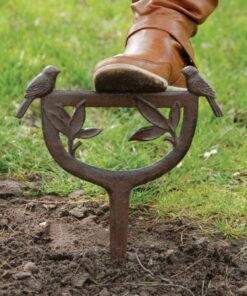 Alternative view of Esschert Design USA BR07 Bird Silhouette Boot Scraper, Medium, Green