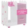Emily Rose Doll Furniture | USA Business | 18 Inch Doll Clothes Closet Accessory - Wooden Doll Accessories Toy Playsets | 5 Free Wooden 18" Doll Hangers and 2 Large Storage Bins - Butterfly 17 71gB0ZXwBvL