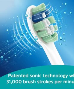 Philips Sonicare 2 Series plaque control rechargeable electric toothbrush, HX6211 HX6211/04 Standard Packaging 19 71gBgqljjqL