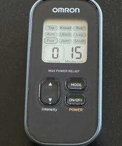 OMRON Max Power Relief TENS Unit Muscle Stimulator, Simulated Massage Therapy for Lower Back, Arm, Shoulder, Leg, Foot, and Arthritis Pain, Drug-Free Pain Relief (PM500) 31 71gC3JKRnTL