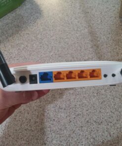 TP-Link N300 Wireless Extender, Wi-Fi Router (TL-WR841N) - 2 x 5dBi High Power Antennas, Supports Access Point, WISP, Up to 300Mbps 37 71gD2YTbdYL