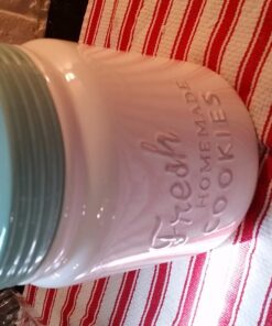 DII Kitchen Accessories Collection Ceramics, Cookie Jar, Aqua 37 71gDY0VDdL