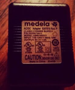 Medela Breast Pump Power Supply Cord, 9 Volt Power Adaptor, Authentic Medela Spare Part for 9V Pump in Style Breastpumps 12 71gDqhvwPYL