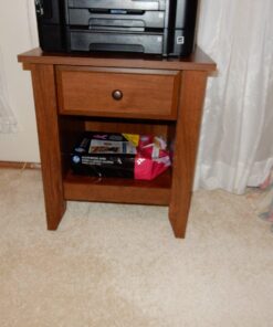 Sauder Shoal Creek Night Stand, Oiled Oak finish 30 71gEJICOVbL