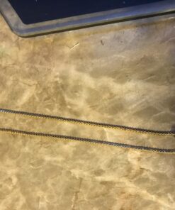 Fashion 21 Sparkled Micro Baby Angel Cherub Pendant 2mm 24 inches Box Chain Necklace Gold Silver Tone 32 71gEN6efPuL