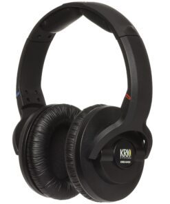 KRK KNS 8400 On-Ear Closed Back Circumaural Studio Monitor Headphones with Volume Control 19 71gFRFpAJeL