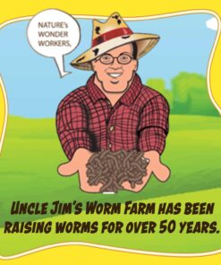 Uncle Jim's Worm Farm 2000 Count Red Wiggler Worms 20 71gFS5flzyL