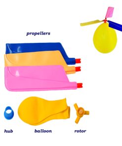 Kids Toy Balloon Helicopter (12 pack) Children's Day Gift Party Favor easter basket, stocking stuffer or birthday! Flying Toys for Boys and Girls - Outdoor Sport Toy for 7 8 9 10 Year Old 20 71gGMAT1NL