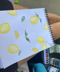 Bellofy Multimedia Sketchbook 100 Sheets | Mixed Media Paper for Drawing & Painting | Drawing Paper for Artists, Beginners & Kids | Sketchbook Mixed Media for Acrylic, Watercolor, Graphite & More 63 71gGnU98BvL