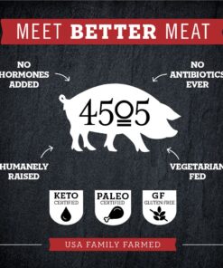 4505 Meats Classic Chili & Salt Pork Rinds, Gluten Free Chicharrones, Keto Certified, Family Size Bag, 14 Servings, 7 Ounces 23 71gGymoHs6L