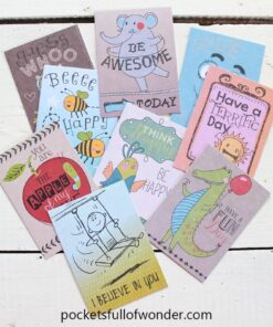 C.R. Gibson CN63-13645 Lunch Box Notes Original Version 19 71gHk29BiNL