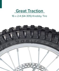 AlveyTech Front Wheel Assembly for Razor MX500 and MX650 13 71gIkgoXlL