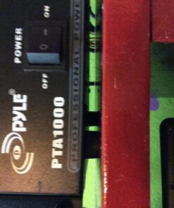 Pyle Professional Audio Bluetooth Power Amplifier - 2-Channel Rack Mount Bridgeable, LED Indicators, Shockproof Binding Posts, Cooling Fans 1000 Watt - Pyle PTA1000 1000W Basic 35 71gJ9AzkSdL