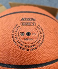 WILSON Evolution Indoor Game Basketballs - Size 5, Size 6 and Size 7 Brown - Game Ball Size 7 - 29.5" 36 71gKMpCxL3L