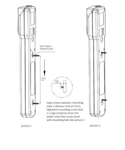 Amazon Basics 6-Outlet, 200 Joule Surge Protector Power Strip, Pack of 2, Rectangle, 2 Foot, Black 34 71gKY3wU9BL