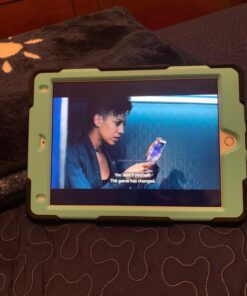 SEYMAC Stock iPad 6th/5th Generation Case with Screen Protector, 360 Rotating Stand, Drop-Proof Protection, Compatible with iPad 6th/5th/Air 2/Pro 9.7 in SkyBlue+Black 38 71gKeqcrQjL